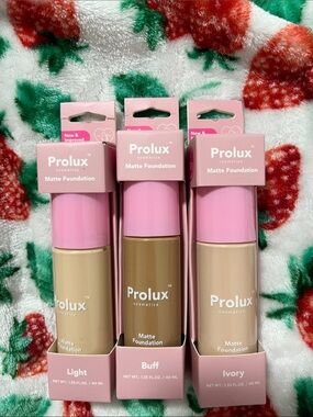 Matte Foundation - Ivory, Light, Buff (Multiple Shades)